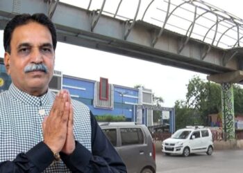 राजेश मूणत का वार: कांग्रेस ने स्काई वॉक रोककर रायपुर का विकास रोका, अब फिर बनेगा रास्ता आसमान वाला