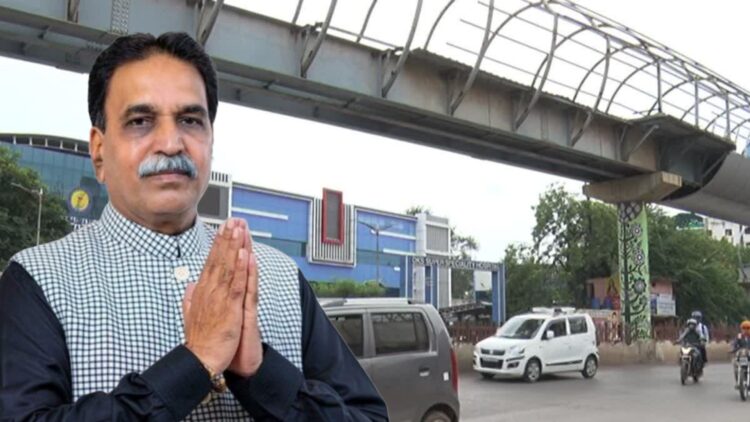 राजेश मूणत का वार: कांग्रेस ने स्काई वॉक रोककर रायपुर का विकास रोका, अब फिर बनेगा रास्ता आसमान वाला