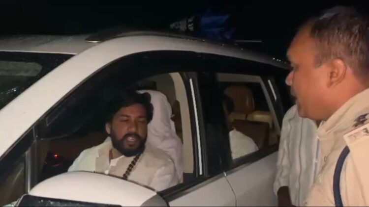 आरंग विधायक की जान बाल-बाल बची, गाड़ी पर हुआ जानलेवा हमला