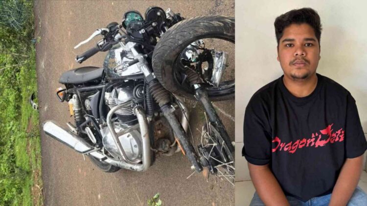 बिना हेलमेट बुलेट दौड़ाए मंत्री केदार कश्यप के भतीजे, एक्सीडेंट में मौत