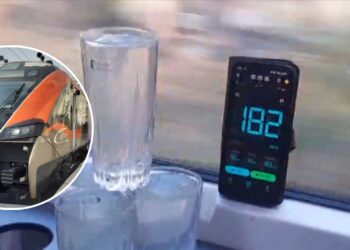 182 km/h की रफ्तार, गिलास का पानी तक नहीं छलका, वंदे भारत स्लीपर का दिल्ली–मुंबई रूट पर हुआ ट्रायल