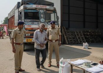 ट्रक ड्राइवर ने गाड़ी का 25 टन माल पार कर करी बेटी की शादी, पुलिस ने पकड़ा तो हुआ खुलासा