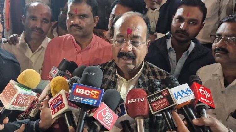 कांग्रेस नेताओं की गिरफ्तारी पर बोले डिप्टी CM अरुण साव कहा यह राजनीति नहीं, सबूतों के आधार पर कार्रवाई