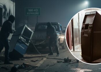 कुनकुरी में पहले CCTV पर किए काला स्प्रे फिर ATM उखाड़ने में लगे लुटेरे, फुल तैयारी से आए थे PNB के एटीएम लूटने, जानिए पूरा मामला