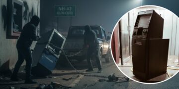कुनकुरी में पहले CCTV पर किए काला स्प्रे फिर ATM उखाड़ने में लगे लुटेरे, फुल तैयारी से आए थे PNB के एटीएम लूटने, जानिए पूरा मामला
