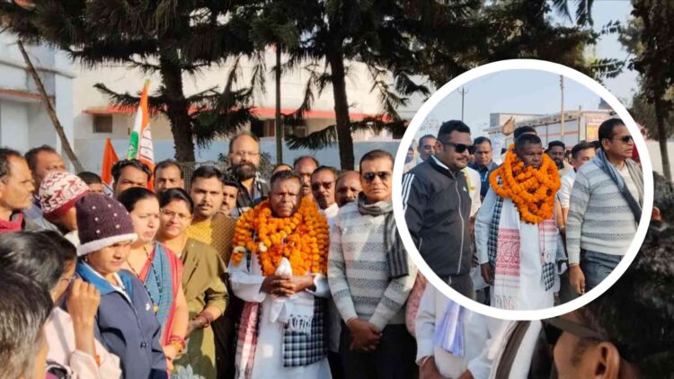 जमानत के बाद कोंडागांव पहुंचे कवासी लखमा: मोहन मरकाम की बुलेट पर सवार होकर निकाली रैली, भाजपा पर बोला हमला