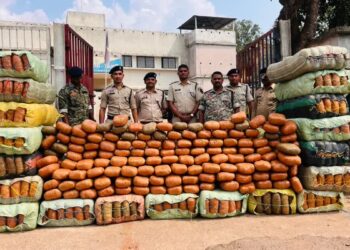 5 करोड़ का गांजा ‘खुफिया चैंबर’ से बरामद: चिल्फी पुलिस की बड़ी कार्रवाई, ओडिशा से राजस्थान जा रही थी 9 क्विंटल की खेप
