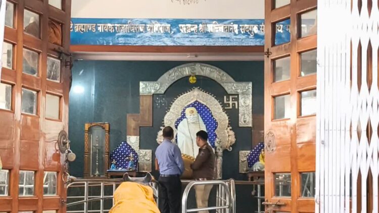 भिलाई में बेखौफ बदमाश: सेक्टर-6 के साईं मंदिर में डकैती; गार्ड को बंधक बनाकर गर्भगृह से ले उड़े लाखों के जेवरात